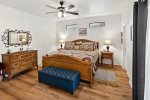 Large master suite